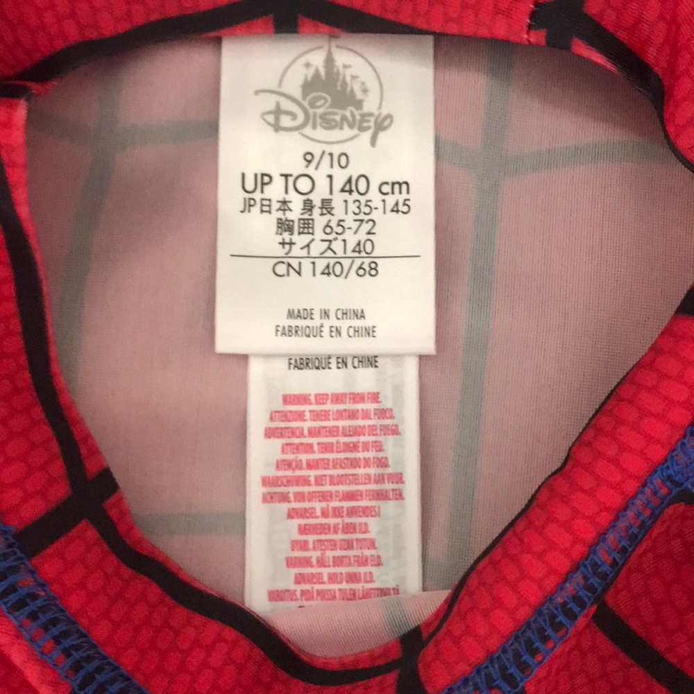 Disneystore Spider-Man Rash Guard - Picture 4 of 4